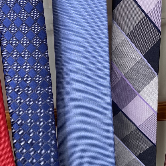 Lot of 5 ties - blue/reds - Picture 4 of 6